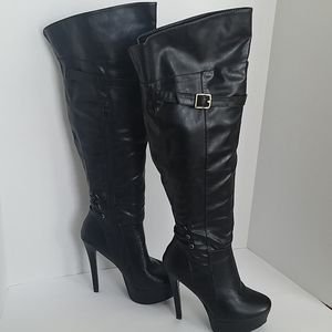 Knee High / Over the Knee Black Boots